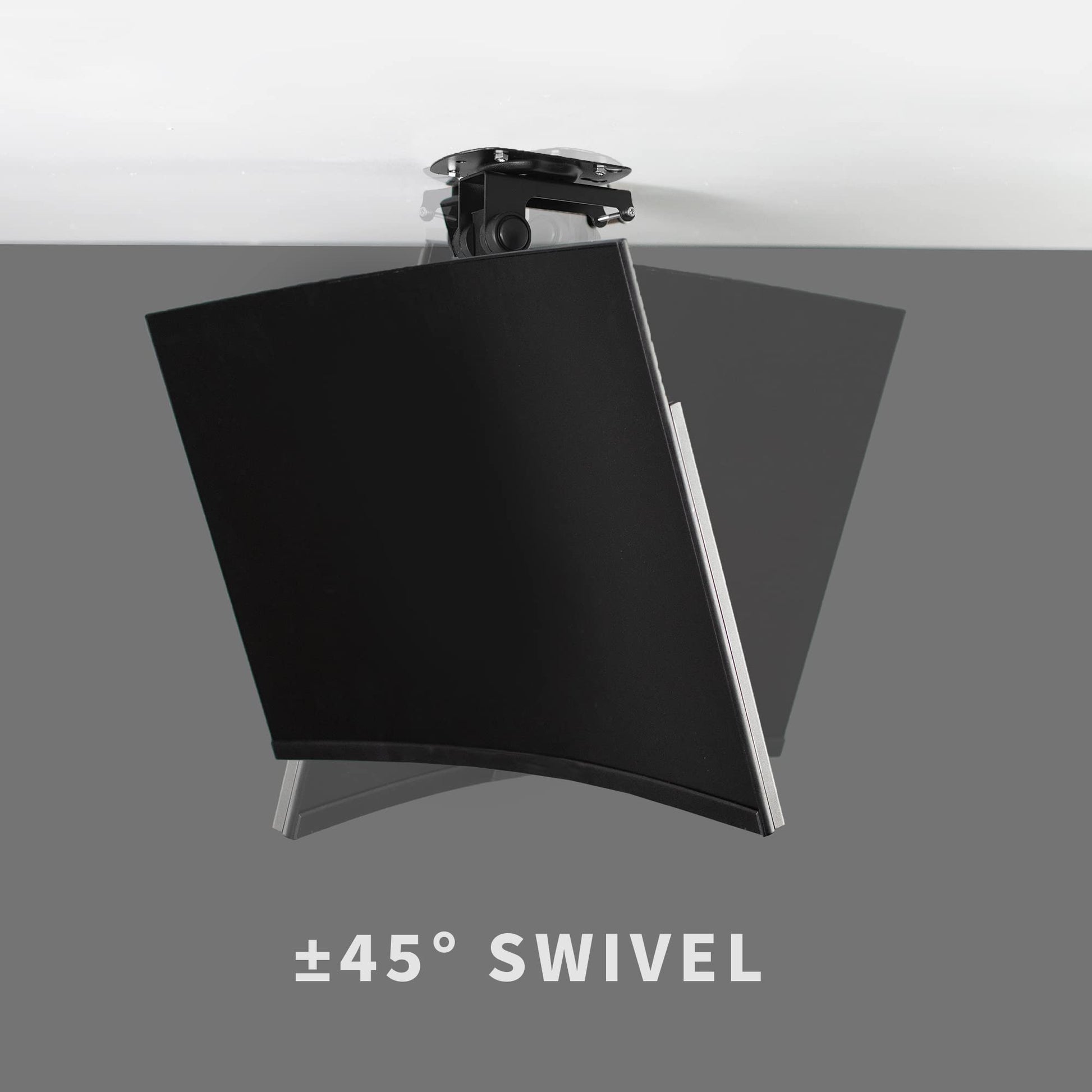 Buy now VIVO MOUNT-M-FD27 Manual Folding Ceiling Mount for 13-27 inch Flat Screens, Tilt Roof, Under Cabinet Mount for LCD TVs and Monitors at indiglob india