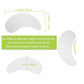 Eye Pads Lash Extensions Kit, 110 Pairs Hydrogel Patch Gel Pad Beauty Makeup Tool for Under Eyes Eyelash Extension