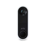 Buy now Arlo Essential Wired Video Doorbell - HD Video, 180° View, Night Vision, 2 Way Audio, Direct to Wi-Fi No Hub Needed, Wired, White – AVD1001 (Renewed) at indiglob india