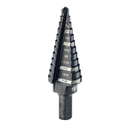 Buy now Milwaukee Electric Tool GIDDS2-2475506 Step Drill Bit, 3/16" to 7/8" at indiglob india