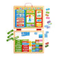 Buy now Melissa & Doug My First Daily Magnetic Calendar, Classroom Calendar for Kids Activities with Weather & Seasons, Preschool Toys for Girls & Boys Ages 4+ at indiglob india