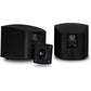 Acoustic Audio AA321B Mountable Indoor Speakers 400 Watts Black Bookshelf Pair