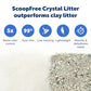 Buy now PetSafe ScoopFree Disposable Crystal Cat Litter Tray - Easy Cleaning Box - Refill Tray for Electric Litter Box - Fragrance Free - 4.3 lb Bags - 6 Pack at indiglob india
