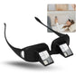 Evelots Laying Down Reading Glasses - Look Down Bed Readers - High Definition - Lazy Bed Prism Spectacles Horizontal Glasses - Read and Watch TV in Bed - Use Over Your Glasses
