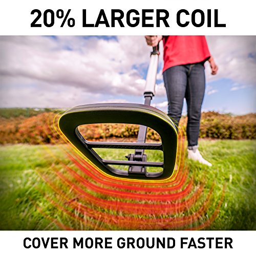 Buy now National Geographic PRO Series Metal Detector - Ultimate Treasure Hunter with Pinpointer, Large Waterproof 10" Coil - Lightweight and Collapsible for Easy Travel (Amazon Exclusive) at indiglob india