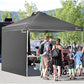 Buy now LAUSAINT HOME 10x10 Instant SunWall for Gazebo Pop up Canopy, 1 Pack Sidewall with Removable Velcro Straps for Outdoor Canopies Tent，UV30+ (Gray) at indiglob india