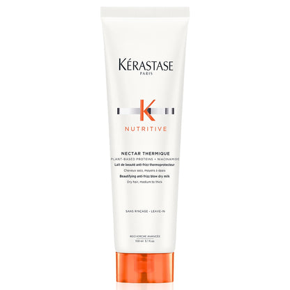 Buy now Kerastase Nectar Thermique Heat Protecting Cream - Anti-Frizz, Softness & Shine, Heat Protection, With Niacinamide, For Medium to Thick Dry Hair at indiglob india