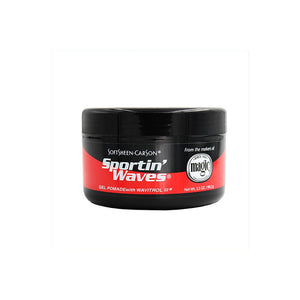 SoftSheen-Carson Sportin' Waves Gel Pomade with Wavitrol III, 3.5 oz