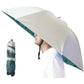 Umbrella Hat, 37 inch Fishing Umbrella Hat Hands Free Foldable UV Protection Umbrella Cap Adjustable Headwear for Fishing Golf Camping Beach Gardening Sunshade Outdoor