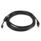 Monoprice 3-Feet USB 2.0 A Male to Micro B 5pin Male 28/24AWG Cable with Ferrite Core