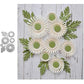 Metal 6 PCS 3D Flowers Cutting Dies,Six Flowers Leaves Die Cuts Embossing Stencils Template Mould for Card Scrapbooking and DIY Craft Album Paper Card Decor