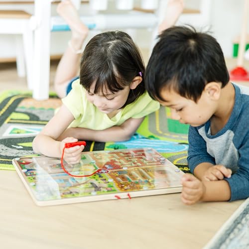 Buy now Melissa & Doug PAW Patrol Wooden 4-in-1 Magnetic Wand Maze Board - FSC Certified at indiglob india