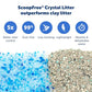 Buy now PetSafe ScoopFree Disposable Crystal Cat Litter Tray - Easy Cleaning Box - Refill Tray for Electric Litter Box - Fragrance Free - 4.3 lb Bags - 6 Pack at indiglob india