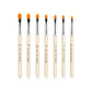7Pcs Uv Gel Nail Brush, Poly Extension Gel Brush, Nail Art Tips Builder Painting Pen Set(No.2/4/6/8/10/12/14)