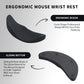 Ergonomic Mouse Wrist Rest Support, Gliding Smooth Palm Rest Pad Move with Your Mouse for Easy Working/Gaming