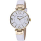 Anne Klein Women's Leather Strap Watch