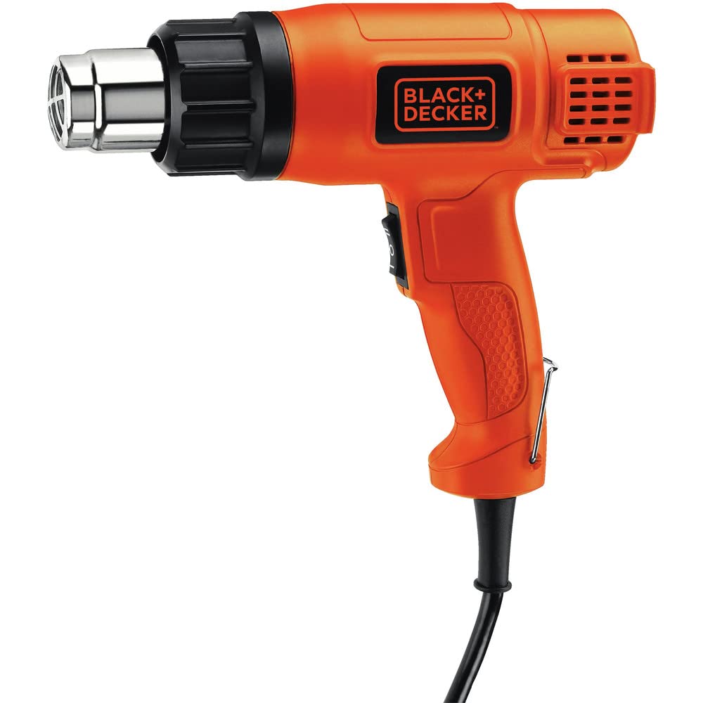 Buy now BLACK+DECKER Heat Gun for Crafts, Corded, Dual Heat Settings up to 1000 Degrees, 1350 Watt (HG1300) at indiglob india