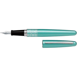 Pilot Metropolitan Fountain Pen, Retro Pop Turquoise, 1.0mm Stub nib
