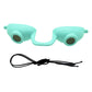 Super Sunnies Evo Flexible Tanning Bed Goggles UV Eye Protection Black Glasses, FDA Compliant