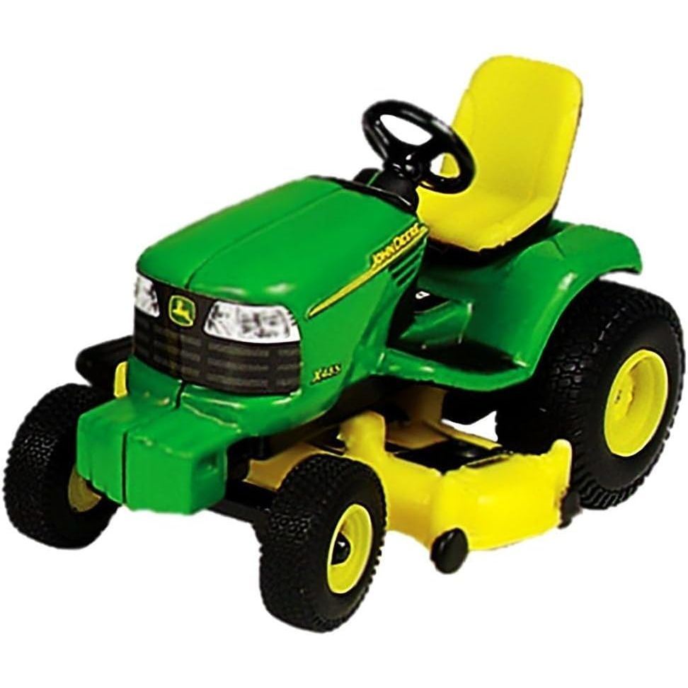 John Deere Lawn Tractor 1/32 Scale, Green, Yellow