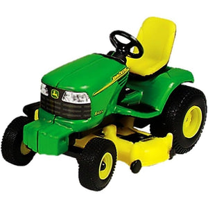 John Deere Lawn Tractor 1/32 Scale, Green, Yellow