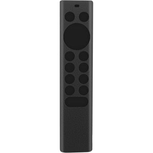 Protective Silicone Remote Cover for NVIDIA Shield TV Pro/4K HDR Remote Controller Washable Anti-Lost Shockproof Case with Loop-Black