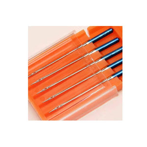 Buy now Janome Blue Tip Needles – Size 11 with Oversized Eye for All Janome Models (5-Pack) at indiglob india