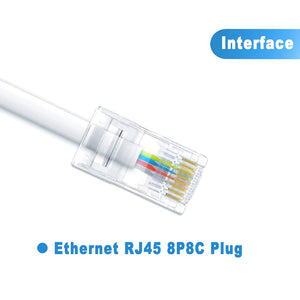 Buy now RJ45 to RJ11 Converter Adapter, 2 Pack Telephone RJ11 6P4C Female to RJ45 Ethernet 8P8C Male Cable Cord at indiglob india
