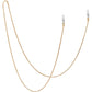Stainless Steel Eyeglass Holder Chain 80cm Eyeglass Necklace Chain