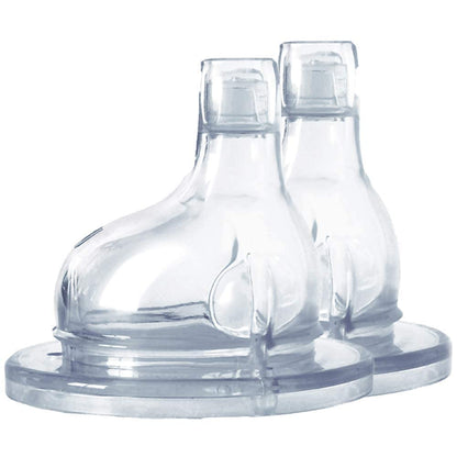 Pura Kiki XL Sipper Spouts - 100% Medical-Grade Silicone, Anti-Colic, Non Plastic Suitable for Babies, Kids, Toddlers, Preschoolers- 2-Pack