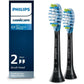 Philips Sonicare Genuine C3 Premium Plaque Control Replacement Toothbrush Heads, 2 Brush Heads, Black, HX9042/95