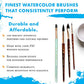Buy now Princeton Artist Brush Neptune Series 4750 - 4-Piece Synthetic Squirrel Watercolor Paint Brush Set- Includes Aquarelle ??ƒ?� Oval Wash ?« & 2 Round Brushes Sizes 4 & 12 at indiglob india