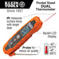 Buy now Klein Tools IR07 Dual Infrared (IR) and Probe Pocket Size LCD Digital Thermometer at indiglob india