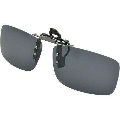 Cycling Sport Polarized Clip-on Flip up Metal Clip Sunglasses Lenses Glasses Unbreakable Driving Fishing Outdoor