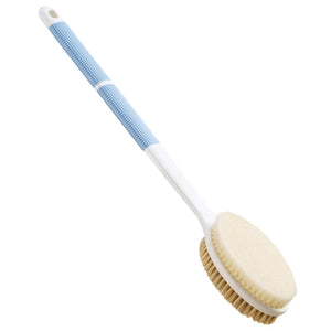 Back Scrubber Anti Slip Long Handle for Shower, Dual-Sided Back Brush with Stiff and Soft Bristles,Body Exfoliator for Bath or Dry Brush. - My Store