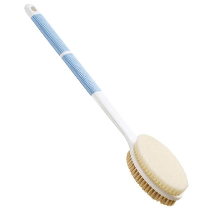 Back Scrubber Anti Slip Long Handle for Shower, Dual-Sided Back Brush with Stiff and Soft Bristles,Body Exfoliator for Bath or Dry Brush. - My Store