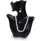 MOOCA Tabletop Small Necklace & Earring Jewelry Displays, Earring Display Stands, Necklace Stand, Mannequin Jewelry Bust, 7 W x 3 D x 9 1/2 H in, Black