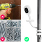 Buy now iTODOS Baby Monitor Mount Compatible with Nanit Pro Smart Baby Monitor & Flex Stand, Versatile Twist Mount Without Tools or Wall Damage,Travel Monitor Accessory -White at indiglob india