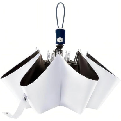 DBA FDJASGY Sun Umbrella Compact Folding Travel Umbrella Auto Open and Close for Windproof, Rainproof & 99.9% UV Protection Parasol with Black Anti-UV Coating