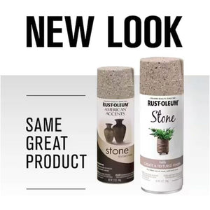 Rust-Oleum 7995830 Stone Creations Spray, 12 oz, Pebble