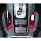 ITrims for Porsche Cayenne 2011-2018 Car Accessories Center Console Seat Armrest Box Storage Box Holder Organizer 2PCS (RED)