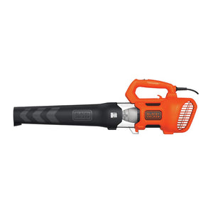 Buy now BLACK + DECKER Electric Leaf Blower, Hand Held Blowers for Lawn Care, Up to 450 CFM and 140 MPH Power, Axial, Lightweight, Corded (BEBL750) at indiglob india
