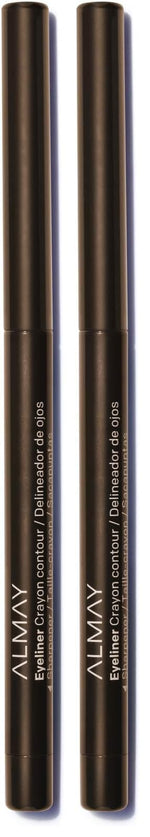 Buy now Almay All-Day Eyeliner Pencil, Hypoallergenic, Cruelty-Free, Oil-Free, Fragrance-Free, Ophthalmologist Tested, Long Wearing and Water Resistant (Packaging May Vary), 205 Black, 0.01 oz 211 Brown Topaz 1 Count (Pack of 2) at indiglob india