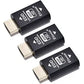 EVanlak Hdmi Edid Emulator Passthrough 3rd Generrtion Premium Aluminum Eliminated Emulator Adapter Work with Mac Thunderbolt to HDMI Switches/Extender/AV Receiver/Video Splitters 1080-3840x2160@60H