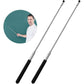 Teachers Pointer Stick, Telescopic Teaching Pointer, Retractable Classroom Whiteboard Pointer Extendable for Teachers, Guides, Coach with A Lanyard & Felt Head, Extends to 39.4''