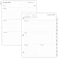 newestor 2026 Weekly & Monthly Planner Refill, 3-3/4" x 6-3/4", Jan 2026 - Dec 2026, Personal/Compact/Size 3