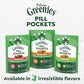 Buy now Greenies Feline Pill Pockets for Cats Soft Cat Treats, Chicken Flavor, 1.6 oz. Pouch, 45 Count at indiglob india