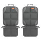 Buy now SMART ELF Car Seat Protector, 2Pack Seat Protector Protect Child Seats with Thickest Padding and Non-Slip Backing Mesh Pockets for Baby and Pet,Sedan SUV Truck (Black) 2PS Dark Gray at indiglob india