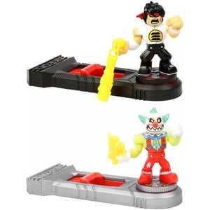 Akedo Ultimate Arcade Warriors Versus Pack - Chux Lee Vs Crackup, Multicolor (14257) - My Store