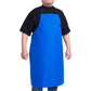 Waterproof Apron for Men and Women, Durable Heavy Duty Extra Long Adjustable Bib Apron for Kitchen Cooking, Dish Washing, Butcher, Dog Grooming, Lab work, Blue